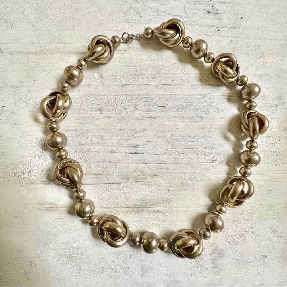 Silver Tone Necklace